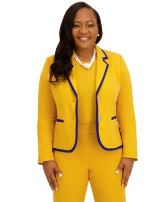 Women's Two-Button Long-Sleeve Jacket