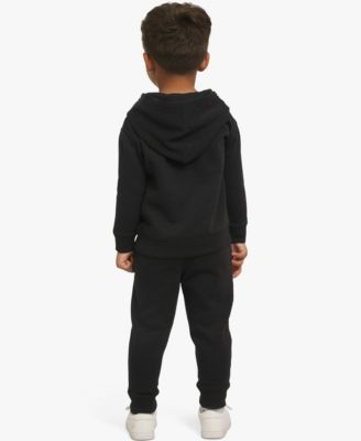 Boys' Toddler 2T-4T Long-Sleeve Hoodie, T-Shirt and Pants, 3-Piece Set