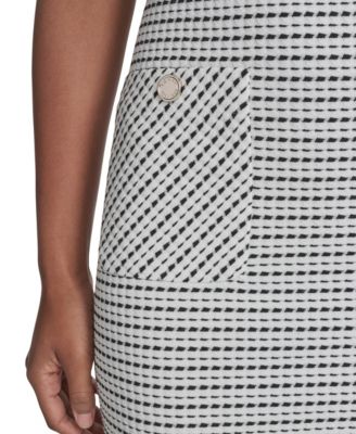 Women's Knit Crewneck Shift Dress