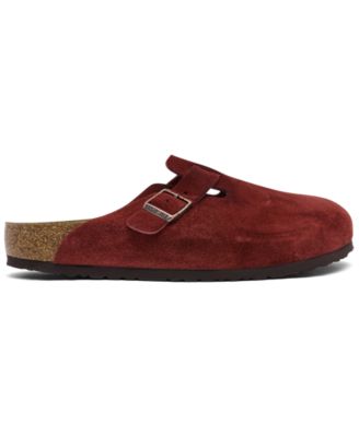 Men's Boston Suede Leather Birko-Flor Clogs from Finish Line