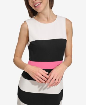 Women's Colorblock Sheath Dress
