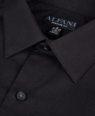 Men's Solid Regular-Fit Dress Shirt, Macy's Exclusive