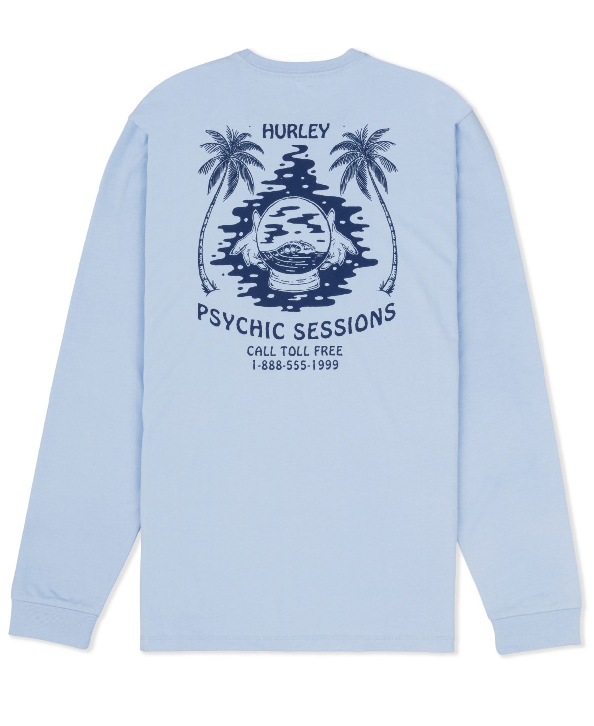 Hurley Men's H2O-Dri Psychic Session Long-Sleeve T-Shirt