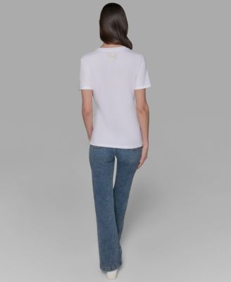 Women's Floral Short-Sleeve T-Shirt