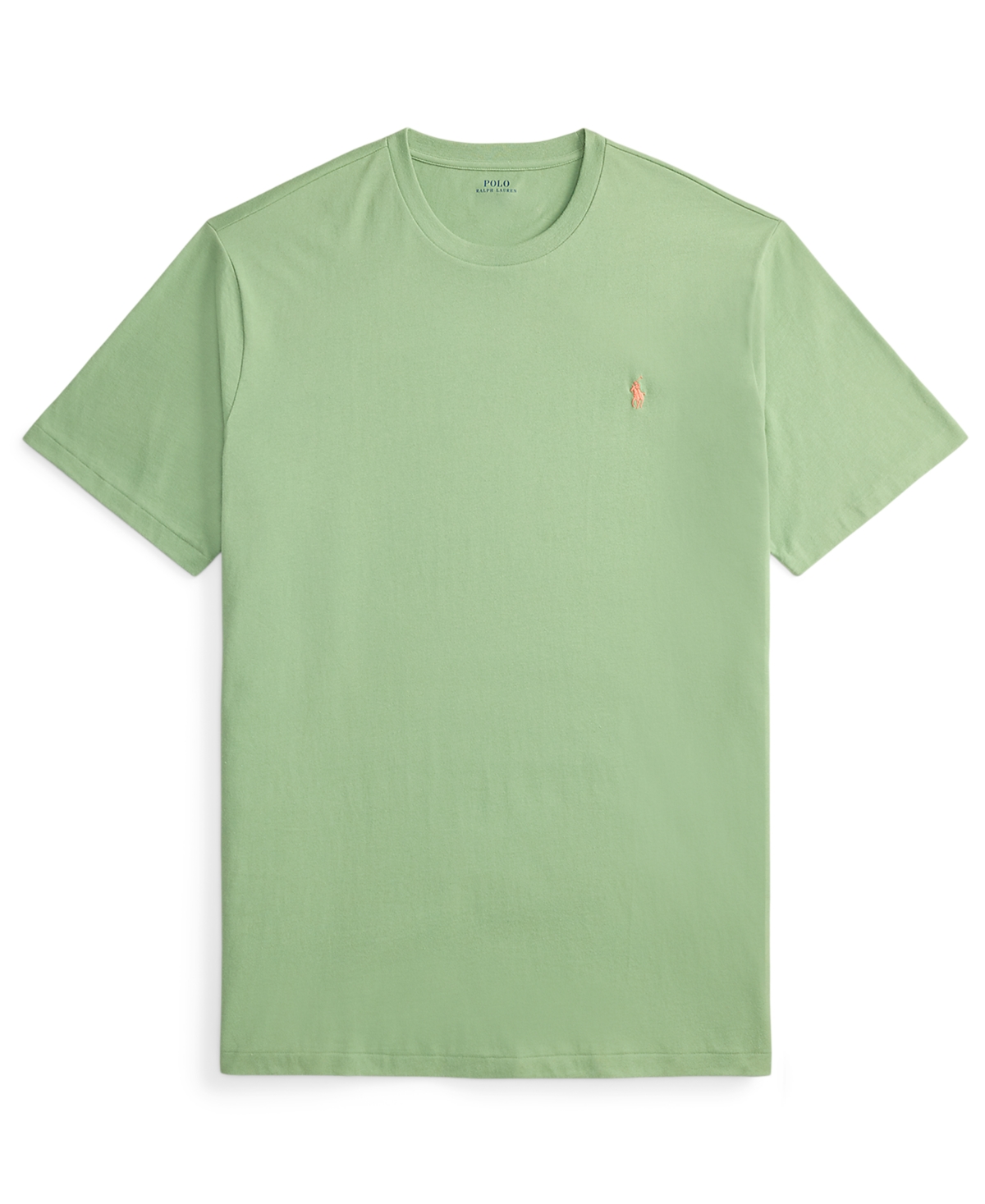 Polo Ralph Lauren Men's Big & Tall Jersey Crewneck T-shirt In Green