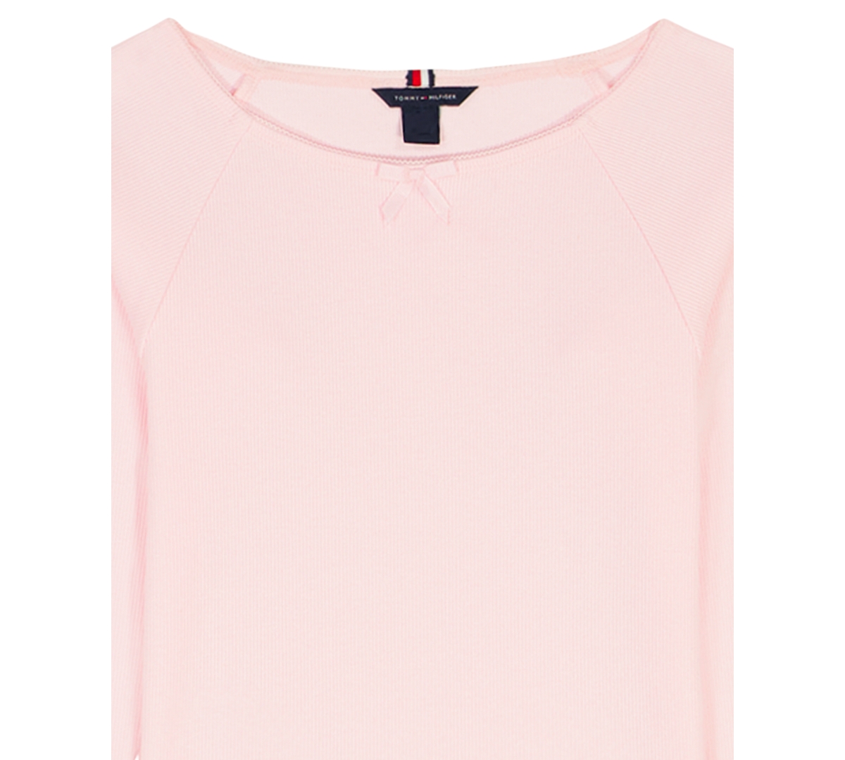 Tommy Hilfiger Girls 7-16 Scoop Neck Top In Pink
