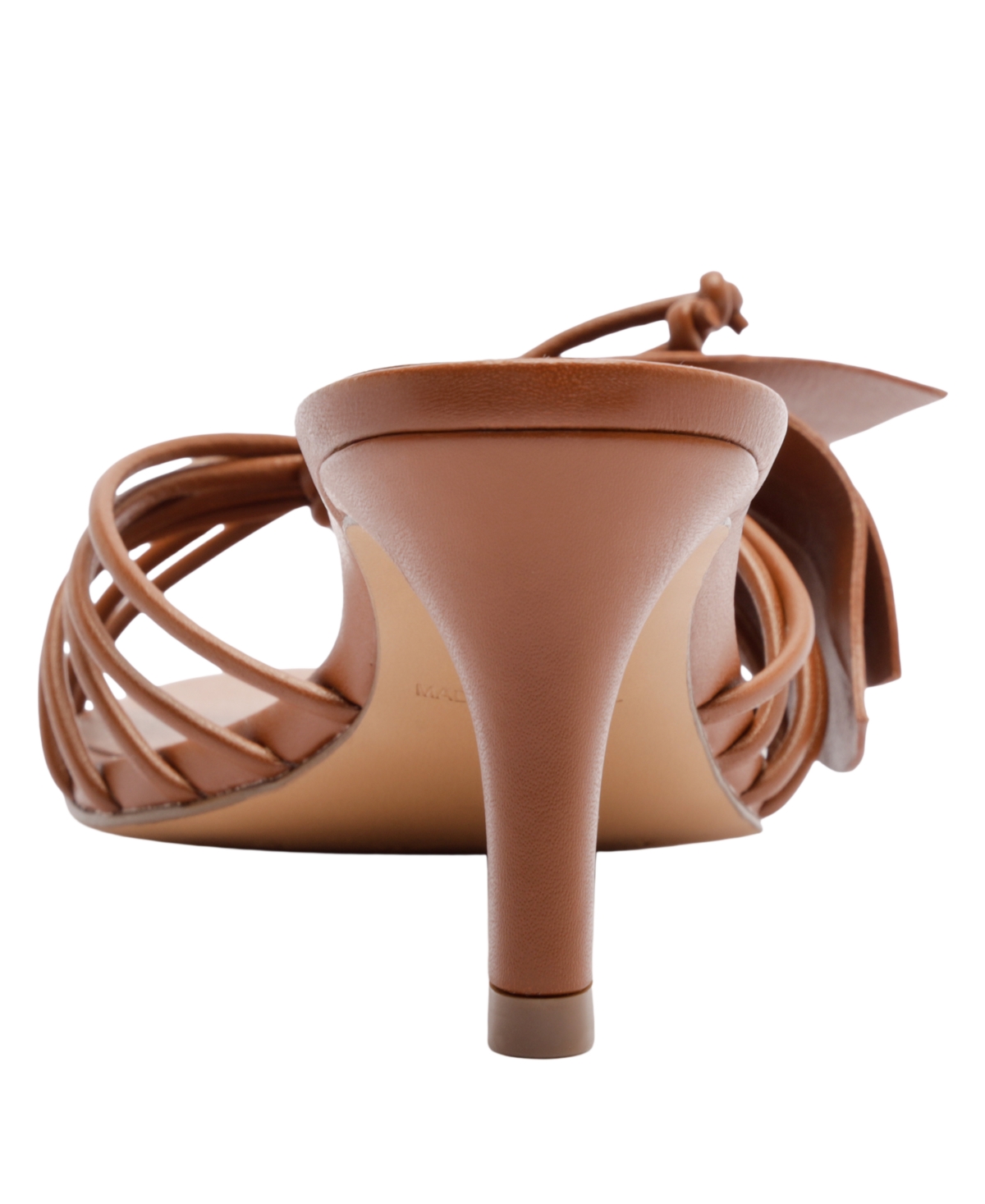 Arezzo Viola Mid Slide Sandal In Brown