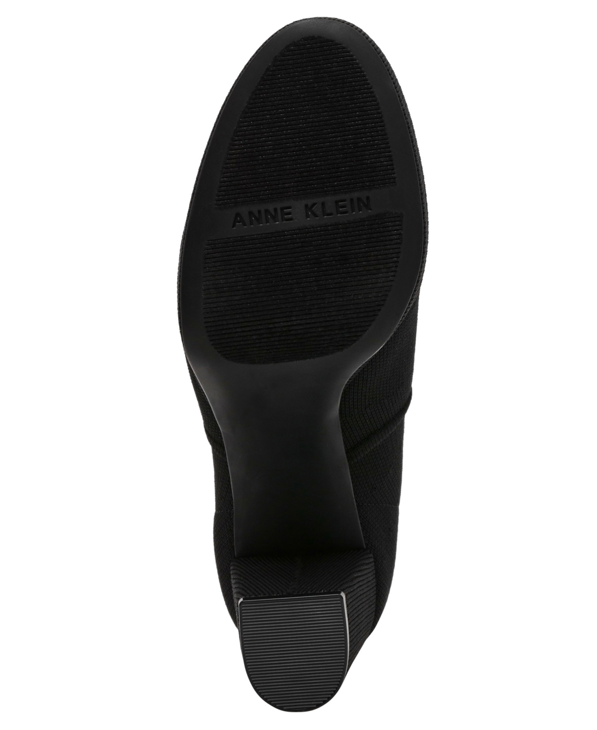 Anne Klein Womens Volt Platform Block Heel Dress Booties In Black