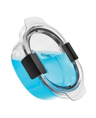 Brilliance 12-Pc. Round and Rectangular Leak Proof Food Storage Containers Set