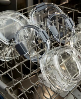 Brilliance 1.7-Cup Glass Round Leak Proof Food Storage Container