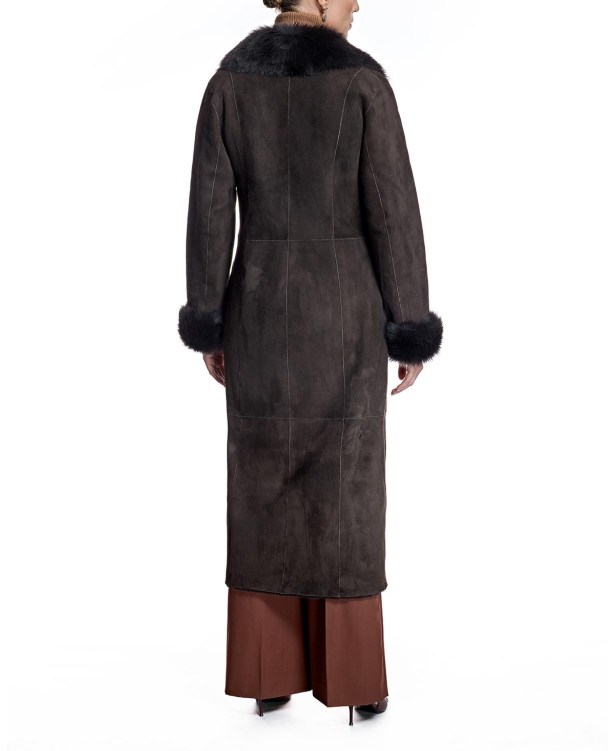 Julia & Stella by Maximilian Women's Shearling Coat