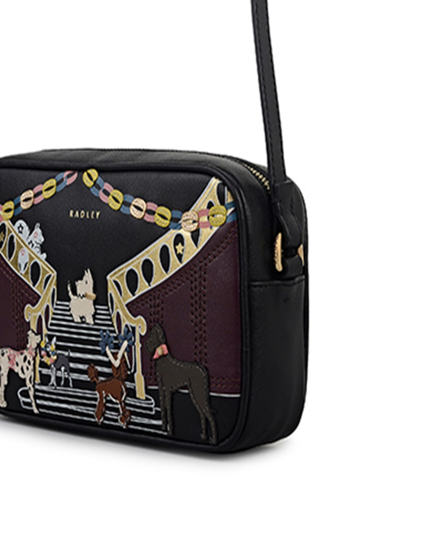 Женская сумка Radley London Party Pals Small Crossbody, цвет: Чёрный — фото 3