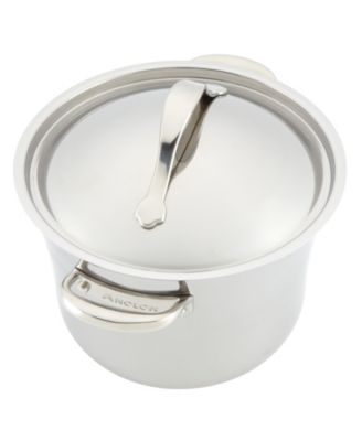 Nouvelle Copper Stainless Steel Cookware Set, 10 Piece 