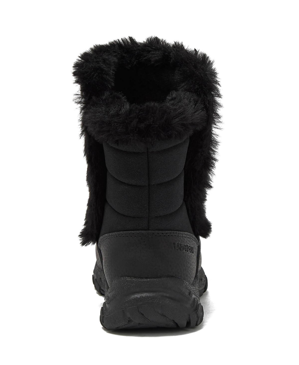 Lands' End Kids Expedition Faux Fur Waterproof Puffer Snow Boots