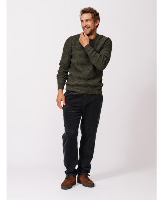 Men's Ray Fisherman Rib Crew Neck Sweater