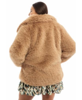 Women's June + Vie Faux Fur Coat