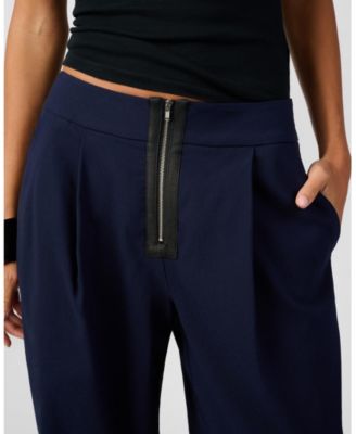 Zip Front Trouser