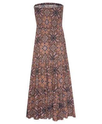 Women's Smocked Convertible Maxi Dress