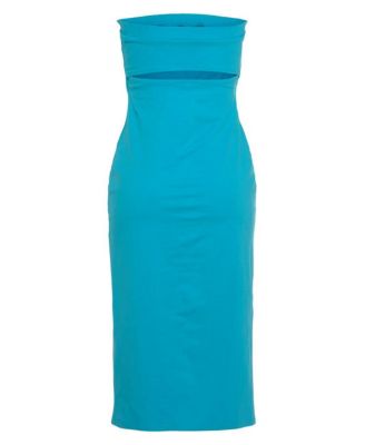 Women's Strapless Back Cutout Dress