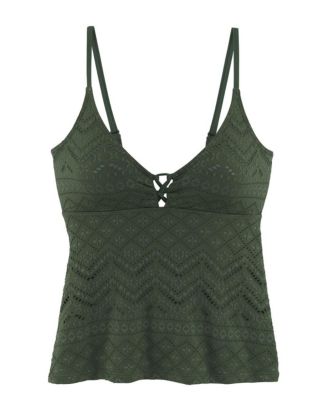 Women's Crochet Tankini Swimsuit Top