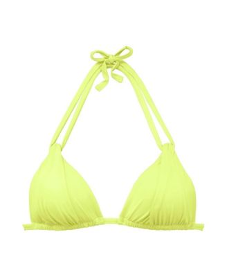 Women's Strappy Triangle Bikini Swimsuit Top Bra Sizing