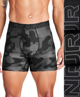 Men's 3-Pack Performance Assorted 6" Boxer Briefs