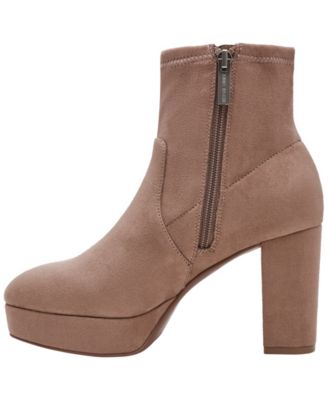 Womens Volt Platform Block Heel Dress Booties