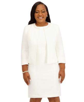 Women's Imitation Pearl Embellished Cardigan, Regular and Plus Size