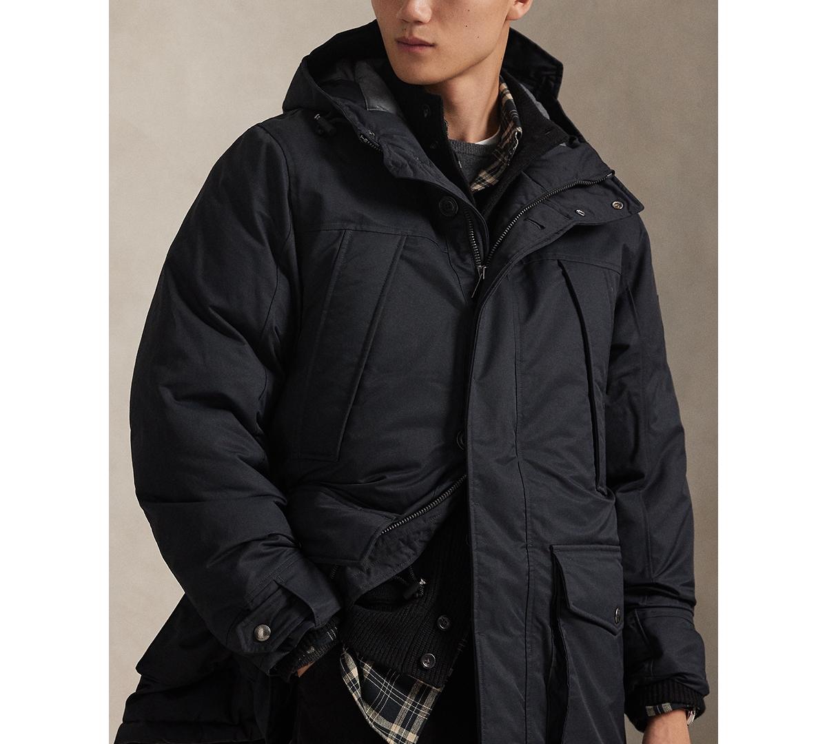 Polo Ralph Lauren Men's Lennox Parka Jacket In Black