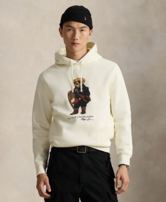 Polo Ralph Lauren - Men's Bear Long-Sleeve Fleece Hoodie