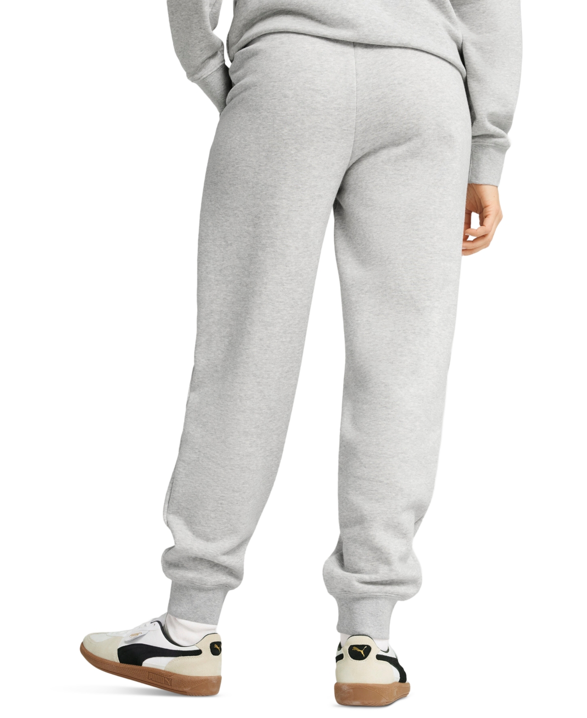 Puma Women's Essential Small Logo Comfort Pants In Gray