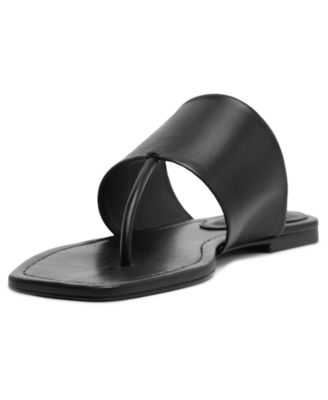 Women's Martha Square Toe Flat Sandals