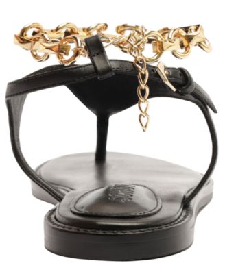 Women's Lys Round Toe Flat Sandals