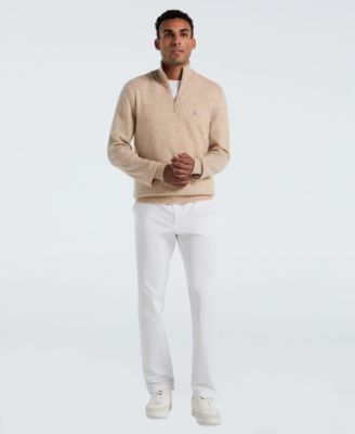 Men's Quarter-Zip Slim-Fit Sweater