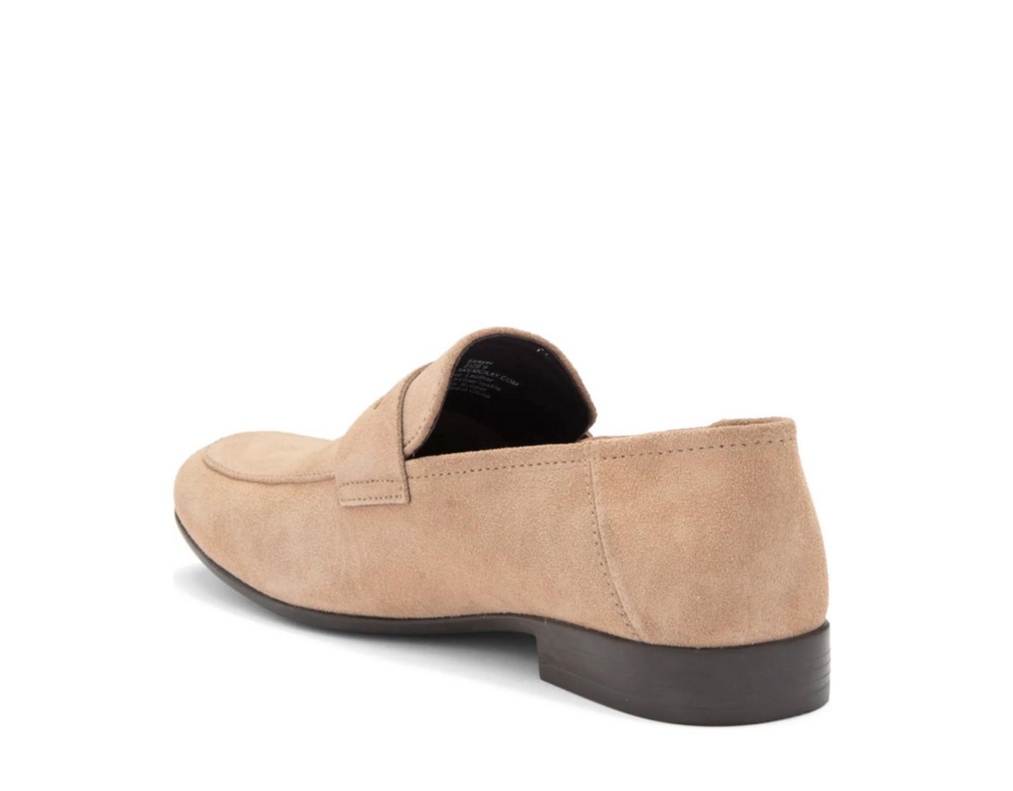 Мужские туфли Blake McKay Sawyer Dress Casual Slip-on Penny Loafer Leather, цвет: Песочный замшевый — фото 3