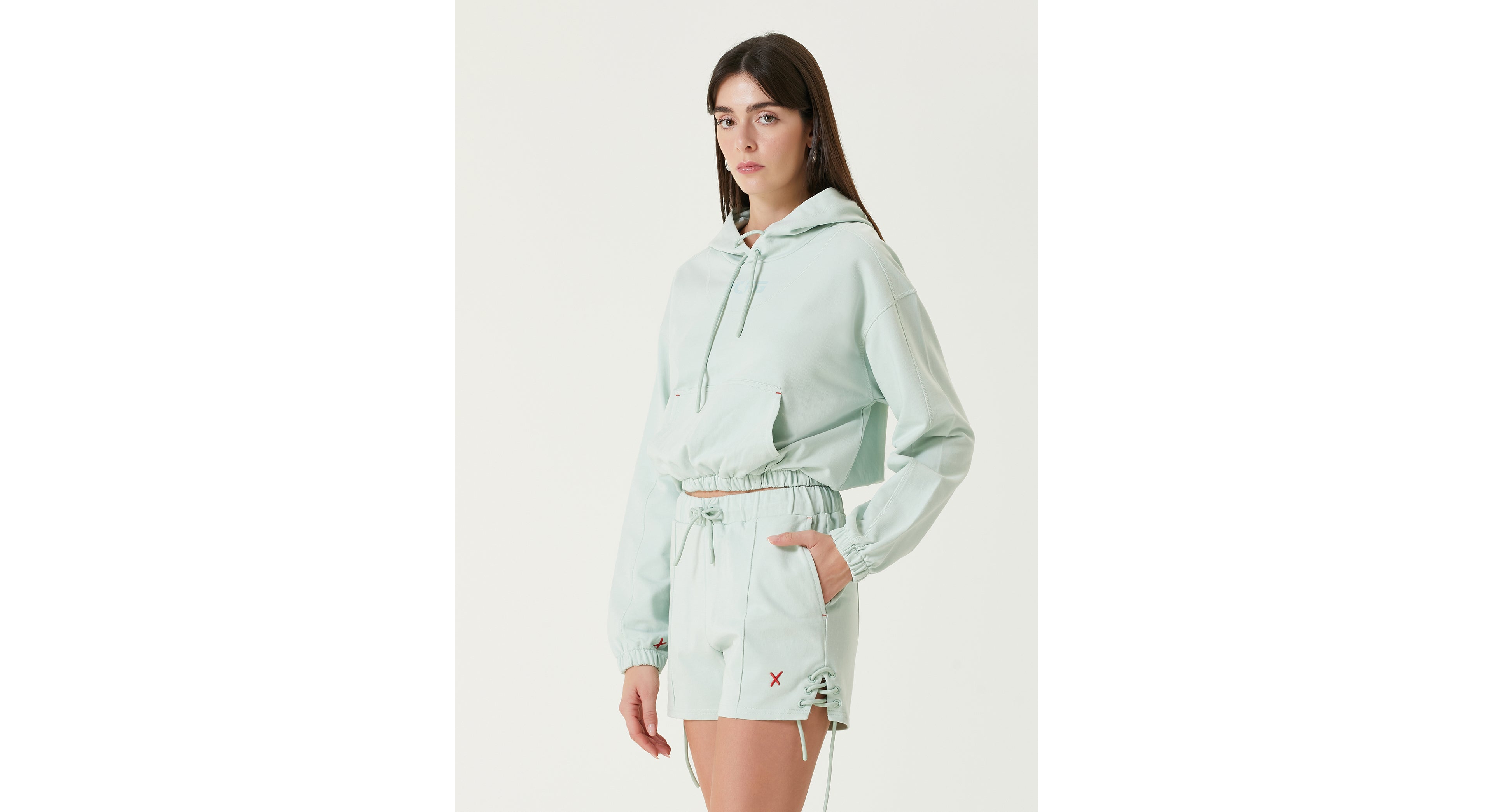 Pcfg Women's Free Heaven Crop Hoodie