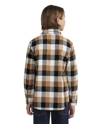 Boys' 8-20 Buffalo Checkered Flannel Long-Sleeve Shirt