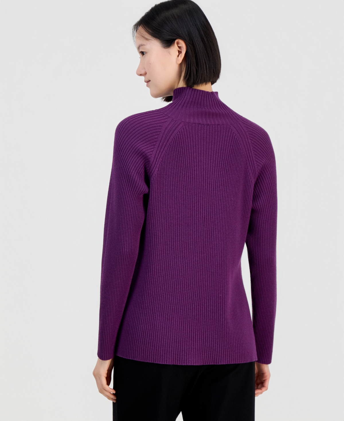 Eileen Fisher Women's Merino Wool Turtleneck Sweater