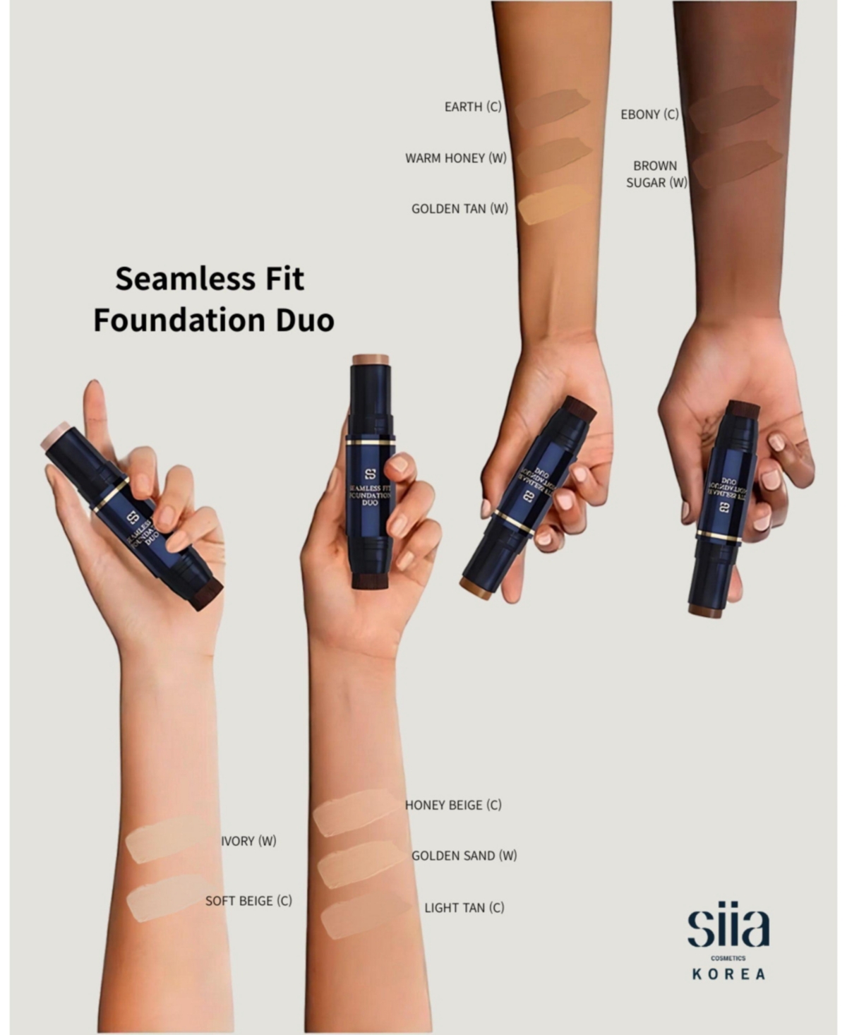 Siia Cosmetics 5-Pc. Perfect Base Collection W301