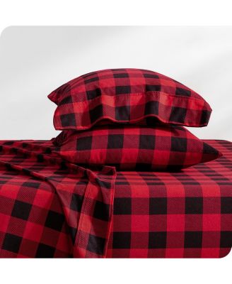 Printed Cotton Flannel Sheet Set