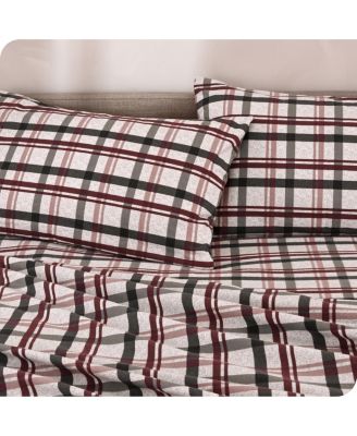Printed Cotton Flannel Sheet Set