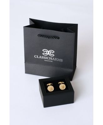 Constantine Regal Round Cufflinks