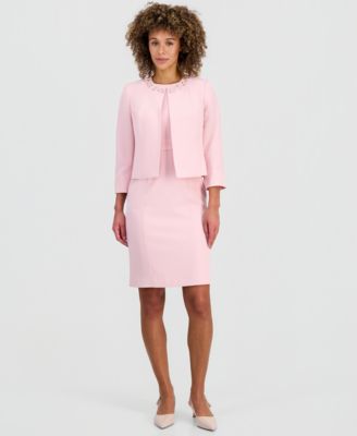 Women's Embellished Open-Front Blazer