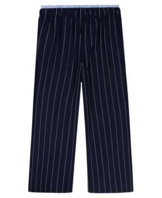 Girls' 7-16 Yarn Dye Pinstripe Lounge Pants
