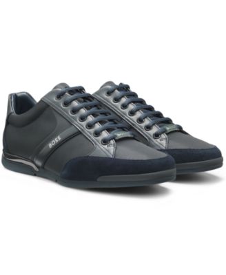 Hugo Boss - Men's Mixed-Material Trainers