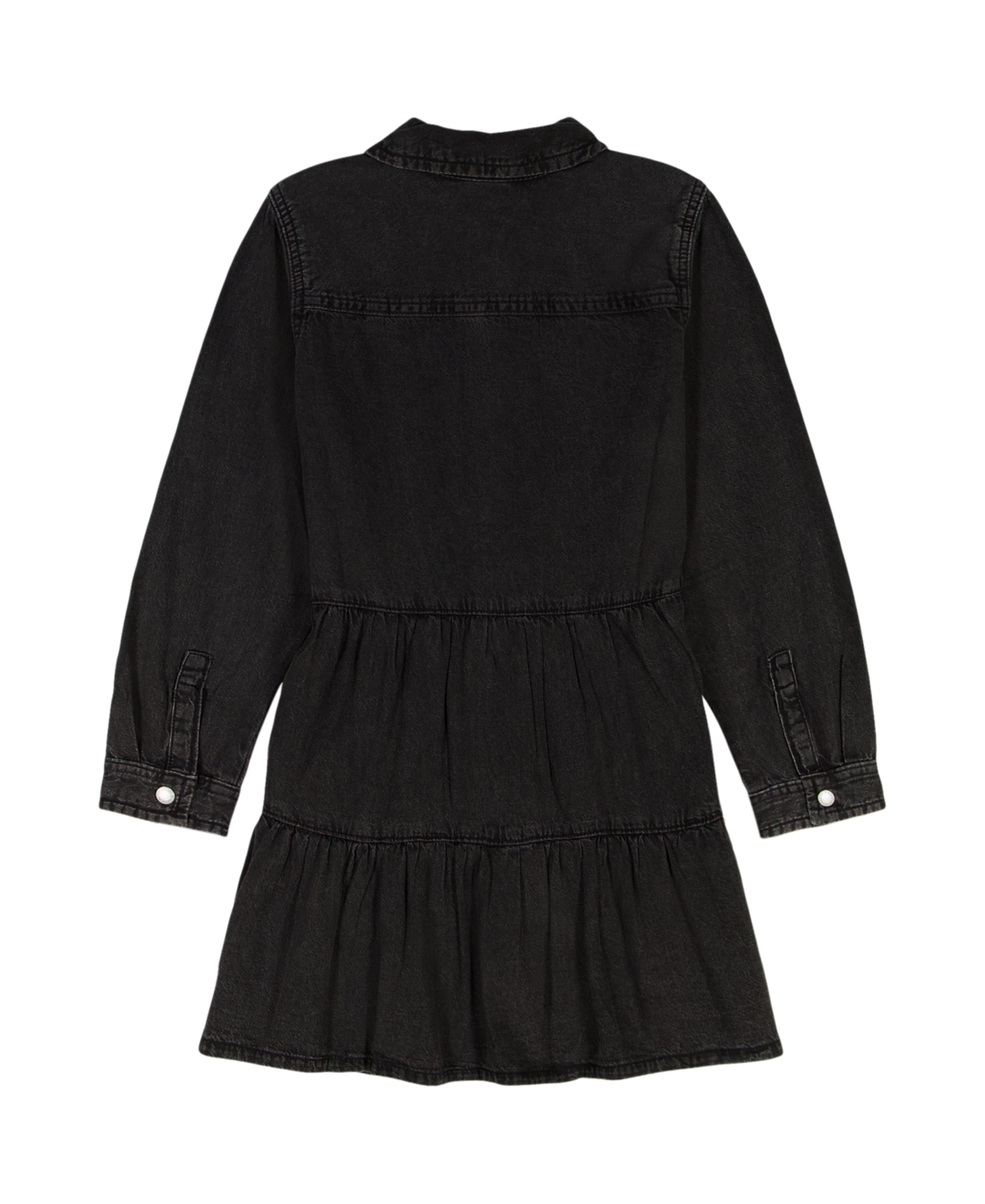Calvin Klein Girls 7-16 Long-Sleeve Denim Shirt Dress