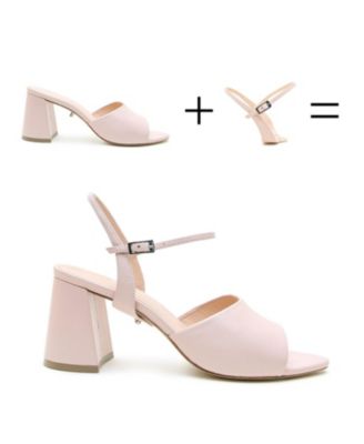 Women's Amal Rose Pink Customizable Point Sandal