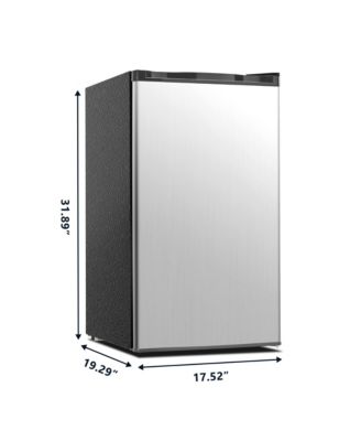 3.2 Cu.Ft Single Door Mini Fridge with Freezer