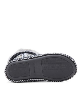 Women's Beth Faux Fur Fold Down Fuzzy Bootie House Slipper Boot