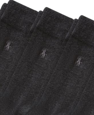 Macys Exclusive Men's Flat Knit Slack Dress Socks, 4-Pack